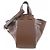 Borsa a tracolla Loewe Hammock Drawstring Medium Marrone