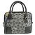 Loewe Amazona 19cm Handtasche Schwarz Marineblau