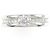 Bulgari Anello Bvlgari B.zero1 in Oro Bianco 18K e Diamanti - vista 2