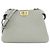 Borsa a tracolla Fendi Peekaboo Soft Small 8BN365 AOVH Verde