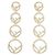 Orecchini a lobo Fendi 8AG924 6DM