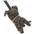 Fendi ITO Charm 7AP064 AL8I Accessory Bag Marrone Sabbia - vista 4