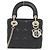 Borsa Christian Dior Lady Mini Nero