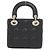 Borsa Christian Dior Lady Mini Nero - vista 2