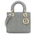 Borsa Christian Dior Lady Small Marrone