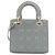 Borsa Christian Dior Lady Small Marrone - vista 2