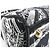 Borsa a mano media Lady D-Lite Christian Dior Plan de Paris Nero Bianco - vista 3
