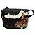 Borsa a tracolla Louis Vuitton Monogram Satin Musette Conte de Fée Nero