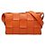Borsa a tracolla Bottega Veneta Maxi Intrecciato Cassette Arancione