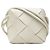 Borsa a tracolla in pelle bianca Bottega Veneta Bianco