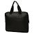 Sac business Prada avec plaque logo triangle Noir - vue 2