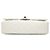 Borsa a tracolla Chanel Coco Mark Double Flap Matelassé Bianco - vista 3