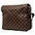 Borsa a tracolla Louis Vuitton Damier Naviglio Marrone - vista 2