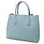 Borsa Prada in pelle Saffiano azzurro Blu chiaro - vista 2