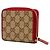 Cartera bi-fold Gucci GG Canvas Roja Beige - vista 2