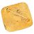 Spilla vintage Chanel Coco Mark motivo diamante D'oro - vista 2