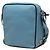 Borsa a tracolla Prada con placca logo triangolare Blu chiaro - vista 2