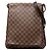 Borsa a tracolla Louis Vuitton Damier Musette Marrone