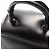 Sac à main Loewe Anagram en cuir noir - vue 12