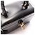 Sac à main Loewe Anagram en cuir noir - vue 14