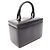 Sac à main Loewe Anagram en cuir noir - vue 2