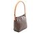 Borsa a tracolla Louis Vuitton Looping MM Monogram Marrone - vista 2