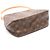 Borsa a tracolla Louis Vuitton Looping MM Monogram Marrone - vista 9