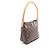 Borsa a tracolla Louis Vuitton Looping MM Monogram Marrone - vista 2
