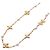 Collar Louis Vuitton Louisa Blanco Dorado