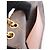 Borsa a tracolla Louis Vuitton Marceau Monogram Caramel Marrone - vista 5