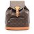 Zaino/Borsa Louis Vuitton Montsouris MM Monogram Marrone