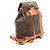 Zaino/Borsa Louis Vuitton Montsouris MM Monogram Marrone - vista 2