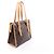 Borsa Tote Louis Vuitton Popincourt O Monogram Marrone - vista 2