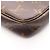 Louis Vuitton Pochette Accessoires Monogram Handbag Marrone - vista 6