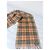 Burberry Check Kaschmirschal - Beige Braun Schwarz Rot - Ansicht 5