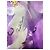 Top de seda Roberto Cavalli morado con estampado abstracto Blanco Dorado Púrpura - vista 3