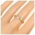 Cartier Three Gold Ehering - Ansicht 4