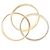 Cartier Trinity Ring 18K Rosa Weiß und Gelbgold - Ansicht 3