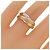 Cartier Trinity Ring 18K Rosa Weiß und Gelbgold - Ansicht 4