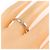 Cartier Damour Platinum 950 Band Ring - Ansicht 4