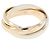 Anello Cartier Trinity in oro rosa bianco e giallo 18K