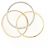Anello Cartier Trinity in oro rosa bianco e giallo 18K - vista 3