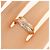 Anello Cartier Trinity in oro rosa bianco e giallo 18K - vista 4