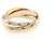 Anello Cartier Trinity 18K Oro Bianco Giallo e Rosa