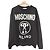 Schwarzer Moschino Sweatshirt mit Logo