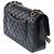 Borsa CHANEL Timeless/Classique in Pelle Nera - 103889 Nero - vista 6