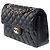 Borsa CHANEL Timeless/Classique in Pelle Nera - 103890 Nero - vista 5