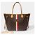Borsa LOUIS VUITTON Neverfull in Tela Marrone - 103888 - vista 2