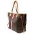 Borsa LOUIS VUITTON Neverfull in Tela Marrone - 103888 - vista 5
