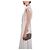 Borsa YVES SAINT LAURENT in Pelle Grigia - 103883 Grigio - vista 12